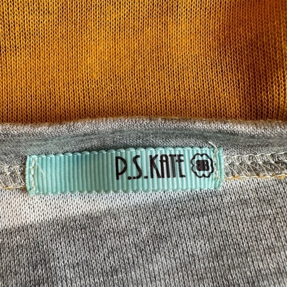 P.S. Kate Ladies' 3/4‎ Sleeve Stripe Colorblock Top - Picture 4 of 10